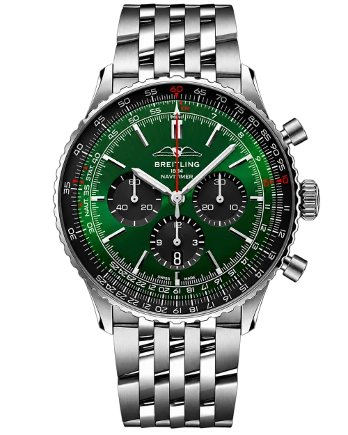 Реплика часов Breitling Navitimer B01 Chronograph AB0137241L1A1 — фото товара LuxuryWatch