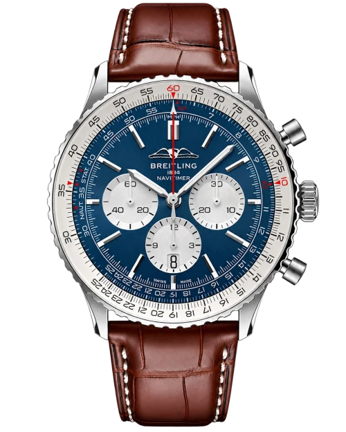 Реплика часов Breitling Navitimer B01 Chronograph AB0137211C1P1 — фото товара LuxuryWatch