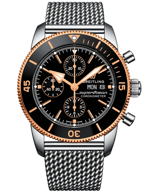 Реплика часов Breitling Superocean Heritage B01 Chronograph UB01621A1M1S1 — фото товара LuxuryWatch