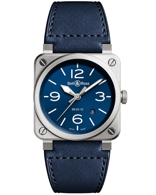 Реплика часов Bell & Ross Instruments BR0392-BLU-ST — фото товара LuxuryWatch