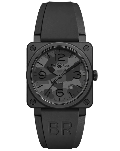Реплика часов Bell & Ross Instruments BR0392-CAMO-CE — фото товара LuxuryWatch
