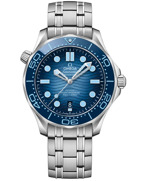 Реплика часов Omega Seamaster Diver 300 Co-axial Master Chronometer 210.30.42.20.03.003 — фото товара LuxuryWatch