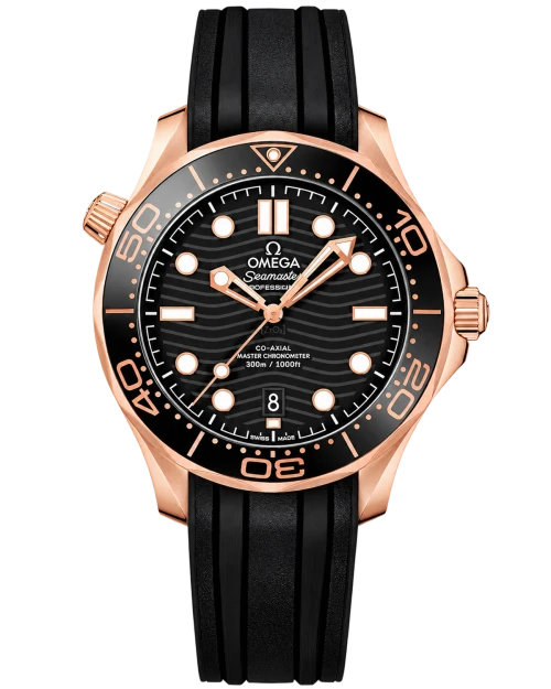 Реплика часов Omega Seamaster Diver 300 Co-axial Master Chronometer 210.62.42.20.01.002 — фото товара LuxuryWatch