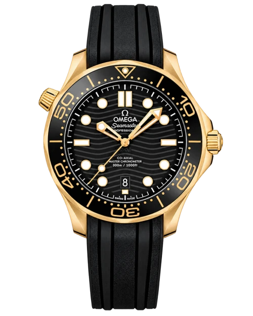 Реплика часов Omega Seamaster Diver 300m Co-Axial Master Chronometer 210.22.42.20.01.001 — фото товара LuxuryWatch