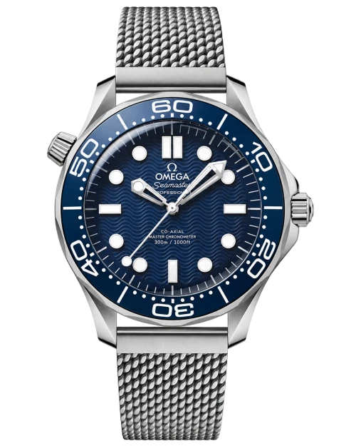 Реплика часов Omega Seamaster Diver 300M Co‑Axial Master Chronometer James Bond 210.30.42.20.03.002 — фото товара LuxuryWatch