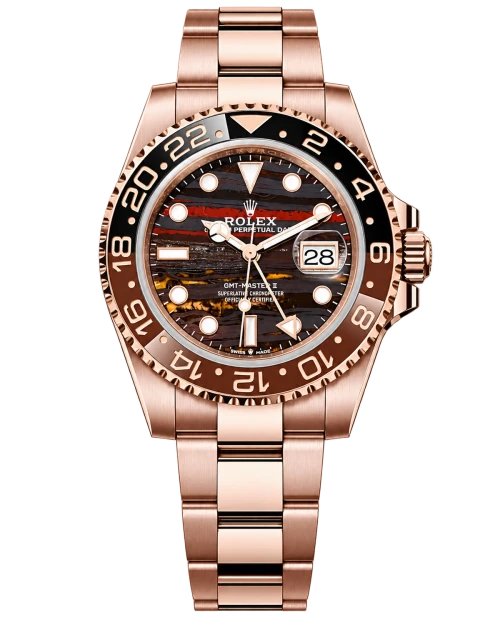 Реплика часов Rolex GMT Master II Tiger Iron 126715CHNR-0002 — фото товара LuxuryWatch