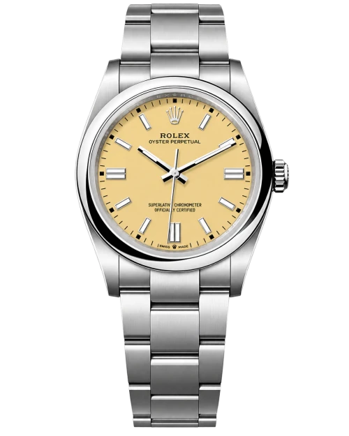 Реплика часов Rolex Oyster Perpetual 126000-0012 — фото товара LuxuryWatch