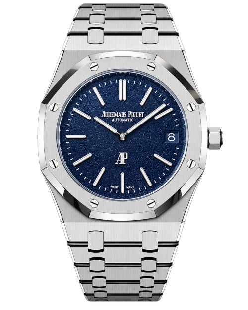 Реплика часов Audemars Piguet Royal Oak Extra-Thin Jumbo 16202BC.OO.1240BC.02 — фото товара LuxuryWatch