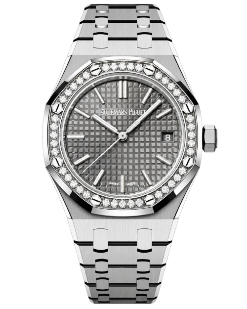 Реплика часов Audemars Piguet Royal Oak Diamond Bezel 15551ST.ZZ.1356ST.06 — фото товара LuxuryWatch