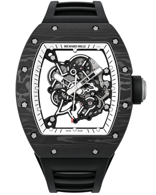 Реплика часов Richard Mille RM055 Bubba Watson, светлые винты — фото товара LuxuryWatch