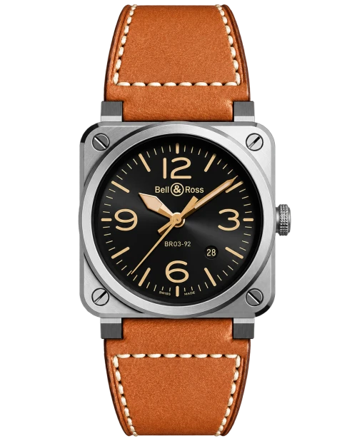 Реплика часов Bell & Ross Instruments BR0392-ST-G-HE — фото товара LuxuryWatch