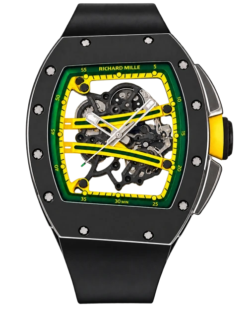 Реплика часов Richard Mille RM 61-01 Yohan Blake Black Ceramic — фото товара LuxuryWatch