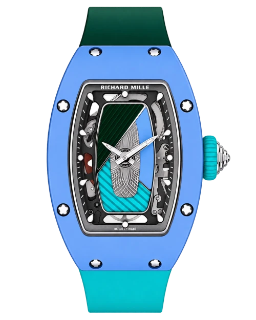 Реплика часов Richard Mille Pastel Blue RM 07-01 — фото товара LuxuryWatch