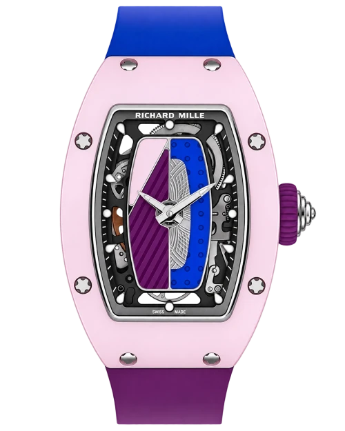 Реплика часов Richard Mille Pastel Pink RM 07-01 — фото товара LuxuryWatch