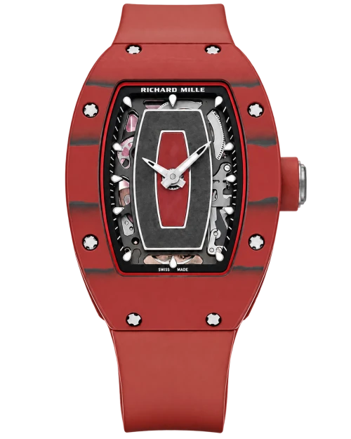 Реплика часов Richard Mille RM 07-01 'Ladies' 'Racing Red' Quartz TPT — фото товара LuxuryWatch