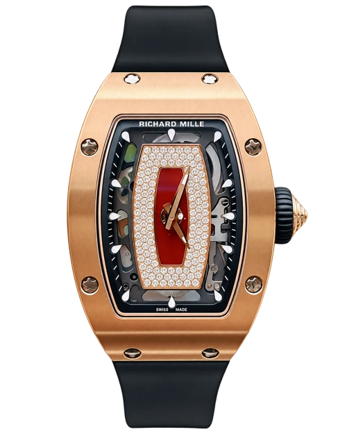 Реплика часов Richard Mille RM07-01 Plain RG (Red Dial) — фото товара LuxuryWatch