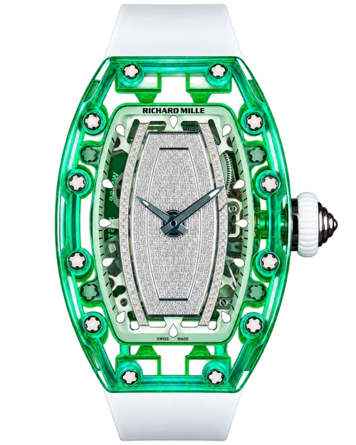 Реплика часов Richard Mille RM 07-02 in Green Sapphire — фото товара LuxuryWatch