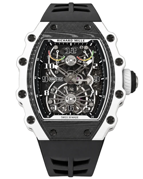 Реплика часов Richard Mille RM21-02 Replica Watch Tourbillon Black Dial — фото товара LuxuryWatch