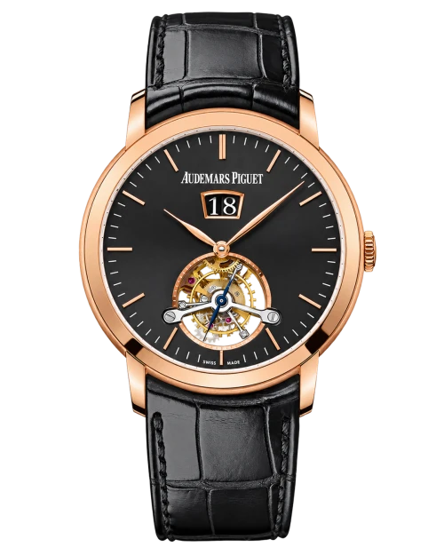 Реплика часов Audemars Piguet Jules Audemars Tourbillon Grande Date 26559OR.OO.D002CR.01 — фото товара LuxuryWatch