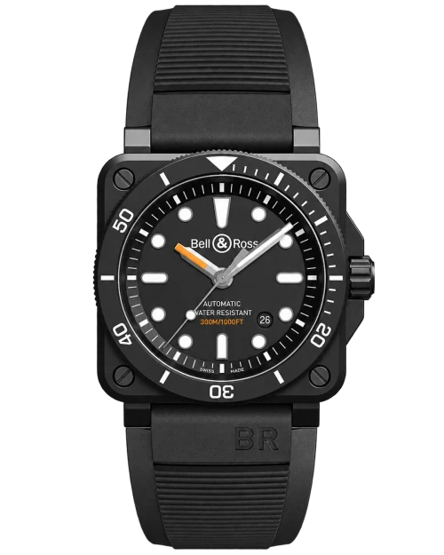 Реплика часов Bell & Ross Instruments Diver BR0392-D-BL-CE — фото товара LuxuryWatch