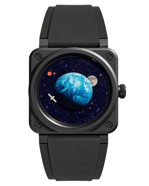 Реплика часов Bell & Ross Instruments BR-03 Astro BR03A-EMM-CE/SRB — фото товара LuxuryWatch