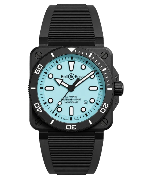 Реплика часов Bell & Ross Instruments BR-03 Diver Full Lum Ceramic BR03A-D-LM-CE/SRB — фото товара LuxuryWatch