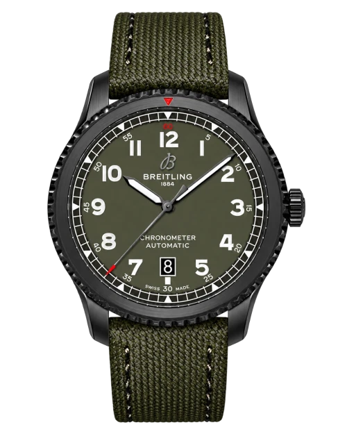 Реплика часов Breitling Aviator 8 Automatic Curtiss Warhawk M173152A1L1X2 — фото товара LuxuryWatch