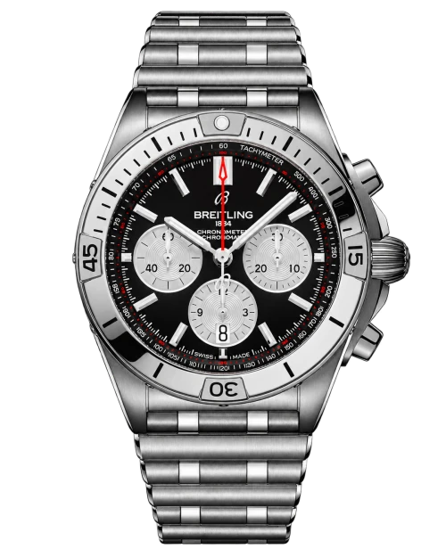 Реплика часов Breitling Chronomat B01 AB0134101B1A1 — фото товара LuxuryWatch