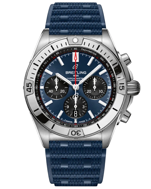 Реплика часов Breitling Chronomat B01 AB0134101C1S1 — фото товара LuxuryWatch