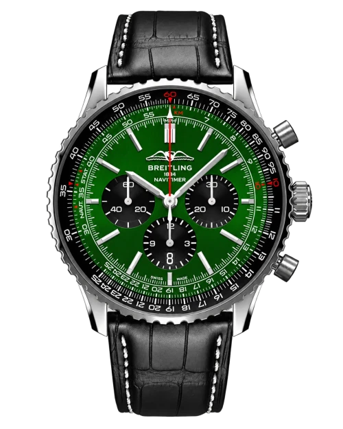Реплика часов Breitling Navitimer B01 Chronograph AB0137241L1P1 — фото товара LuxuryWatch