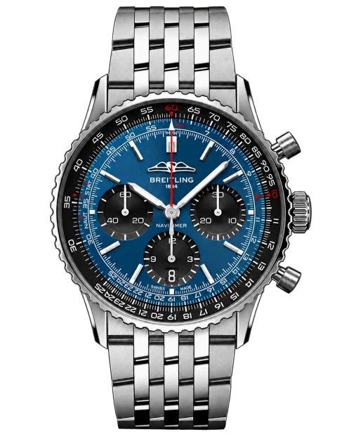 Реплика часов Breitling Navitimer B01 Chronograph AB0139241C1A1 — фото товара LuxuryWatch