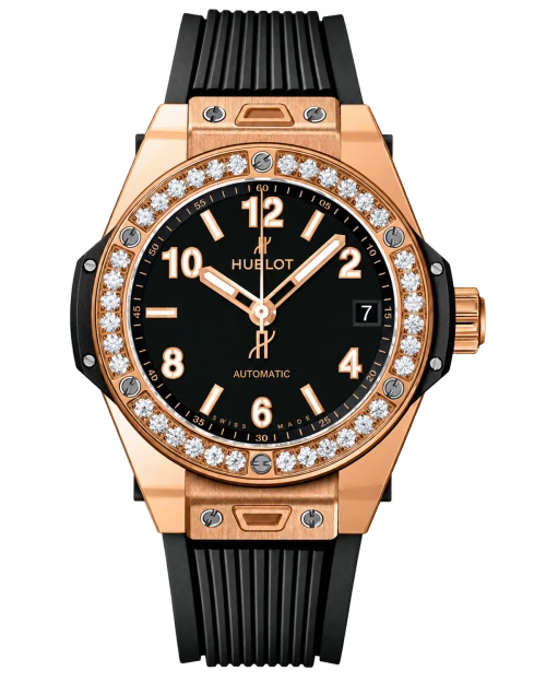 Реплика часов Hublot Big Bang One Click Diamonds 465.OX.1180.RX.1204 — фото товара LuxuryWatch