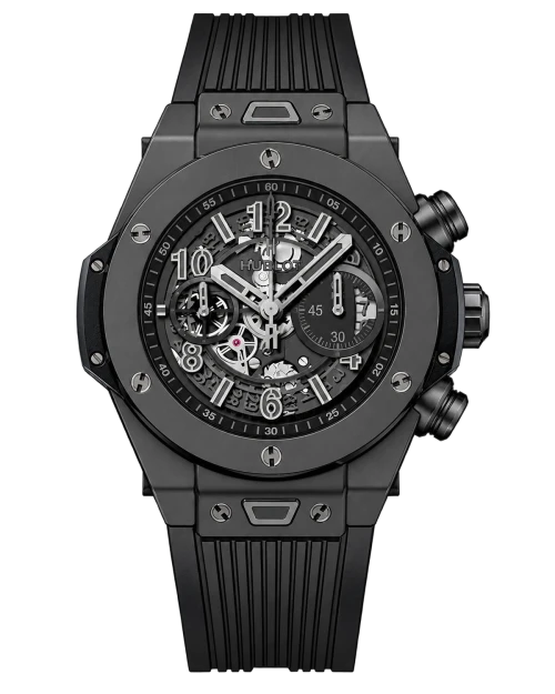 Реплика часов Hublot Big Bang Unico All Black 411.CI.1110.RX — фото товара LuxuryWatch