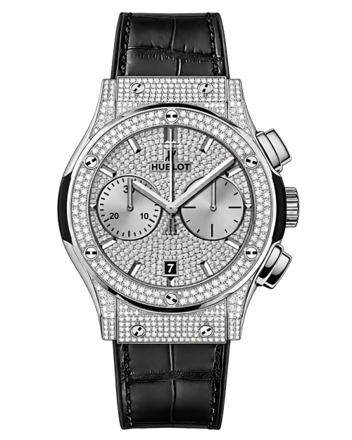 Реплика часов Hublot Classic Fusion Chronograph 521.NX.9010.LR.1704 — фото товара LuxuryWatch