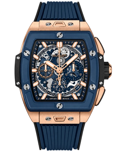 Реплика часов Hublot Spirit Of Big Bang Blue Ceramic 642.OL.7180.RX — фото товара LuxuryWatch
