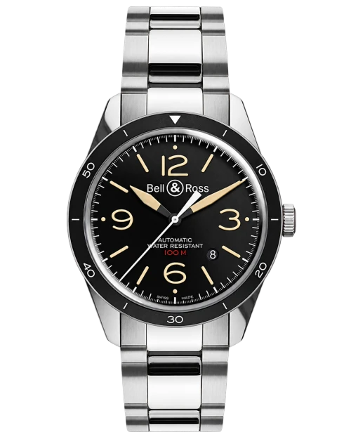 Реплика часов Bell & Ross Vintage BRV123-ST-HER/SST — фото товара LuxuryWatch