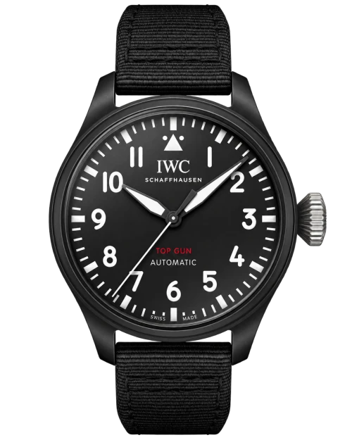 Реплика часов IWC Big Pilot’s Watch Top Gun IW3298-01, гладкий циферблат — фото товара LuxuryWatch