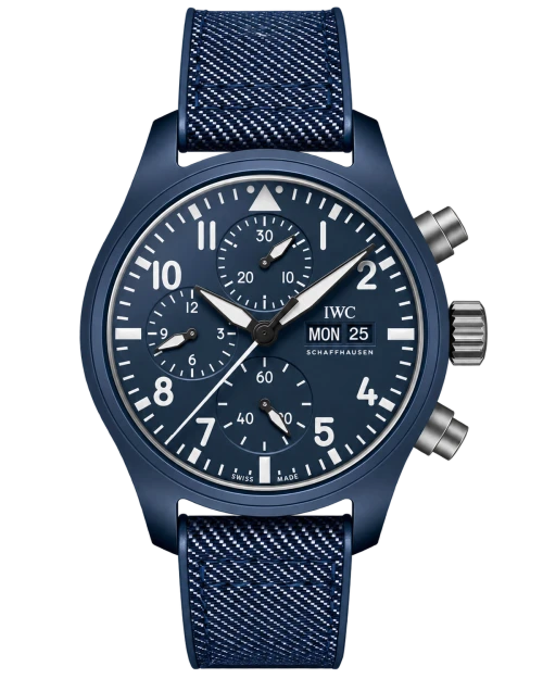 Реплика часов IWC Pilot's Watch Chronograph TOP GUN Oceana IW389404 — фото товара LuxuryWatch