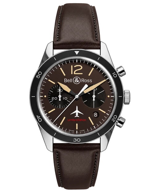 Реплика часов Bell & Ross Vintage Chronograph BRV126-FALCON/SCA — фото товара LuxuryWatch