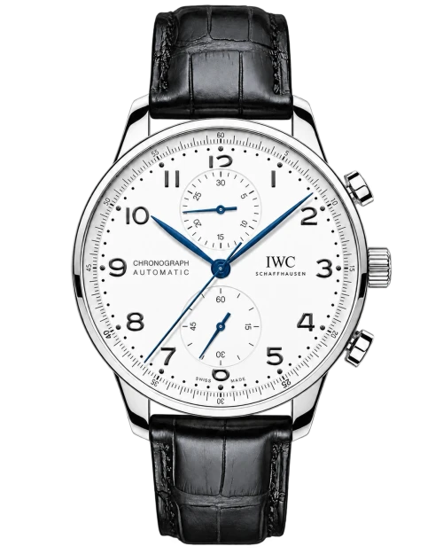 Реплика часов IWC Portugieser Chronograph IW371602, раскладная застёжка — фото товара LuxuryWatch