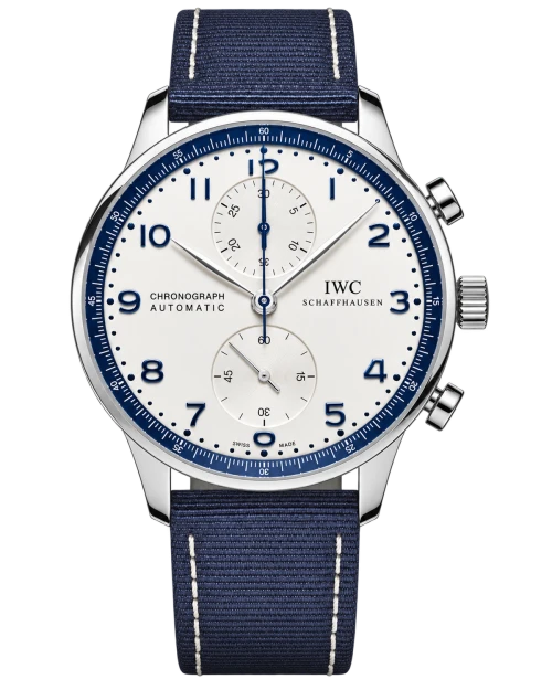 Реплика часов IWC Portugieser Chronograph Bucherer Blue Edition IW371492 — фото товара LuxuryWatch