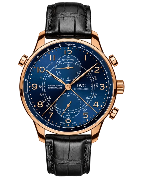 Реплика часов IWC Portugieser Chronograph Rattrapante IW371215 — фото товара LuxuryWatch