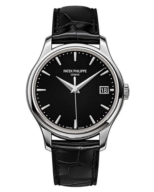 Реплика часов Patek Philippe Calatrava 5227G-010, чёрный циферблат — фото товара LuxuryWatch