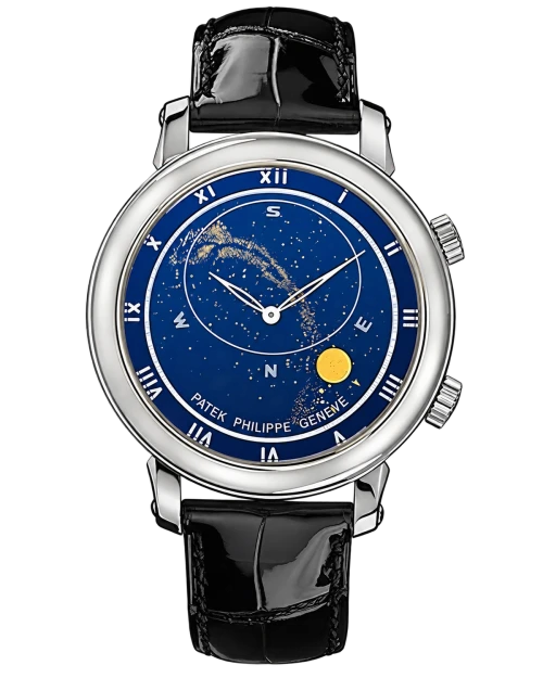 Реплика часов Patek Philippe Grand Complications Celestial Sky Moon 5102G-001 — фото товара LuxuryWatch