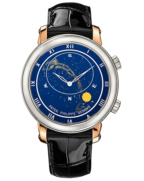 Реплика часов Patek Philippe Grand Complications Celestial Sky Moon 5102PR-001 — фото товара LuxuryWatch