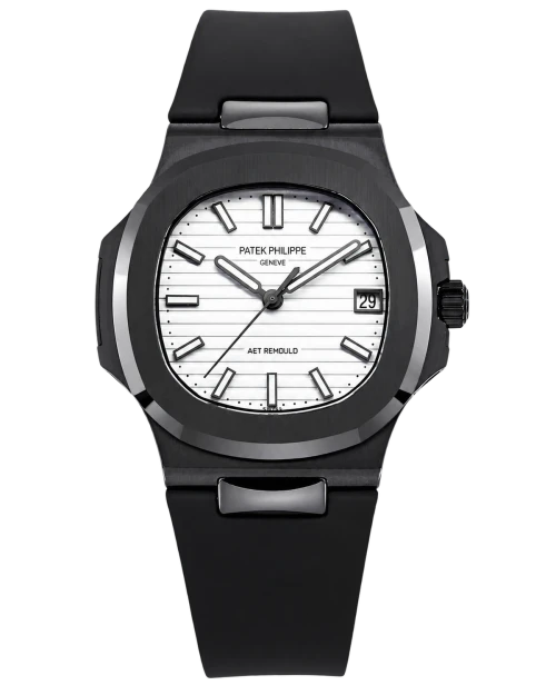 Реплика часов Patek Philippe Nautilus AET Remould Ceramic 5711, белый циферблат — фото товара LuxuryWatch