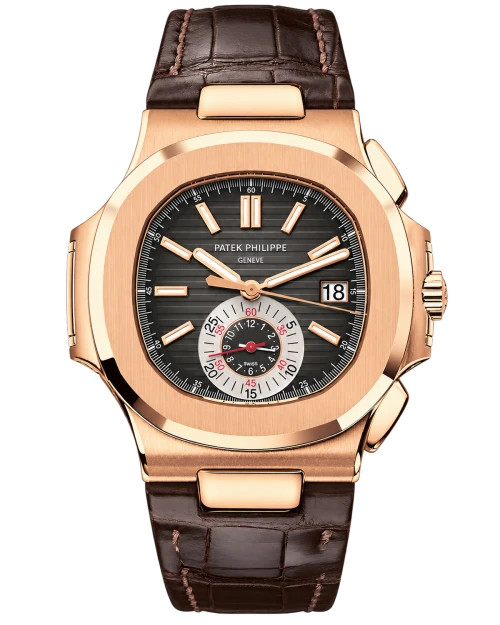 Реплика часов Patek Philippe Nautilus Chronograph 5980R-001 — фото товара LuxuryWatch