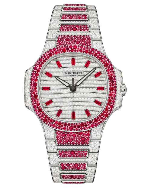 Реплика часов Patek Philippe Nautilus Haute Joaillerie 7118-1452G-001 — фото товара LuxuryWatch