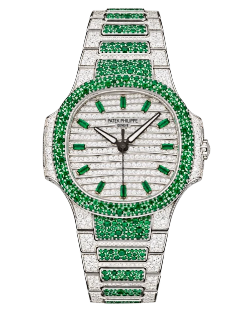 Реплика часов Patek Philippe Nautilus Haute Joaillerie 7118-1453G-001 — фото товара LuxuryWatch