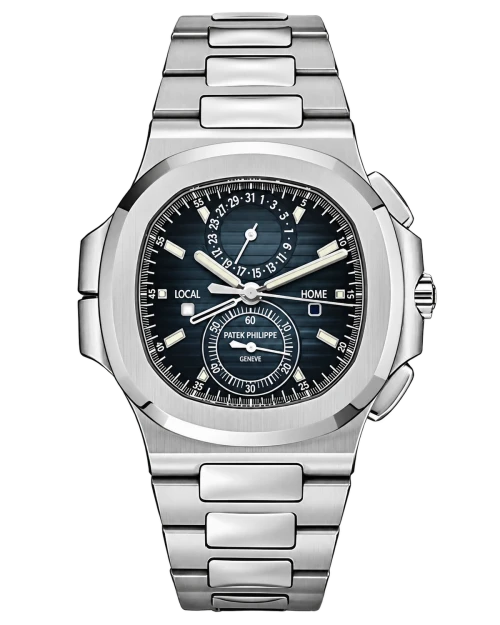 Реплика часов Patek Philippe Nautilus Travel Time 5990/1A-011 — фото товара LuxuryWatch
